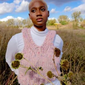 Toast & Yarn Everyday Vest in Confetti